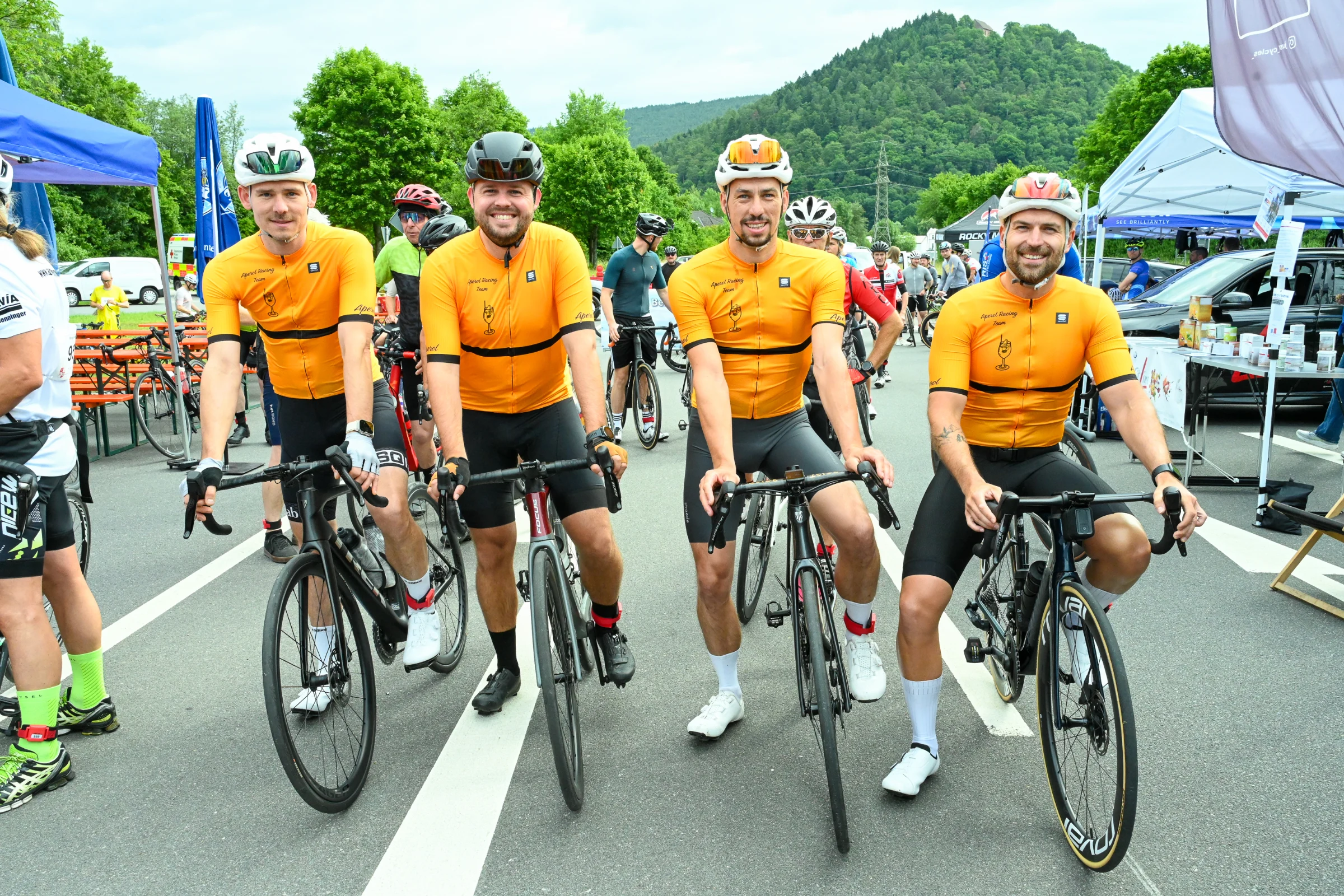 Teams am Start